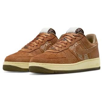 バスケットシューズ バッシュ スニーカー   ナイキ Nike Air Force 1 Low '07 PRM NAI-KE NIKE（ナイキ） バッシュ スニーカー シューズ Air Force 1 Low '07