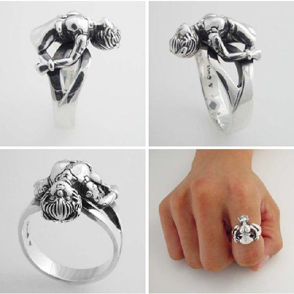 エヴァンゲリオン シルバー アクセサリー エヴァ 綾波レイ リング