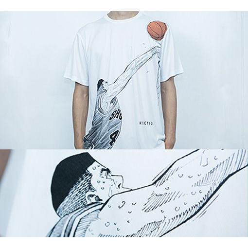 井上雄彦 ウェア Tシャツ スラムダンク  フラワー　井上雄彦 赤木 REJECTION Tee｜ult-collection｜03