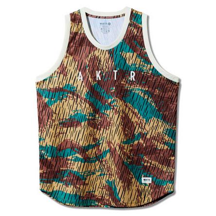 AKTR ウェア ノースリーブ タンクトップ アクター RAINCAMO18 TANK