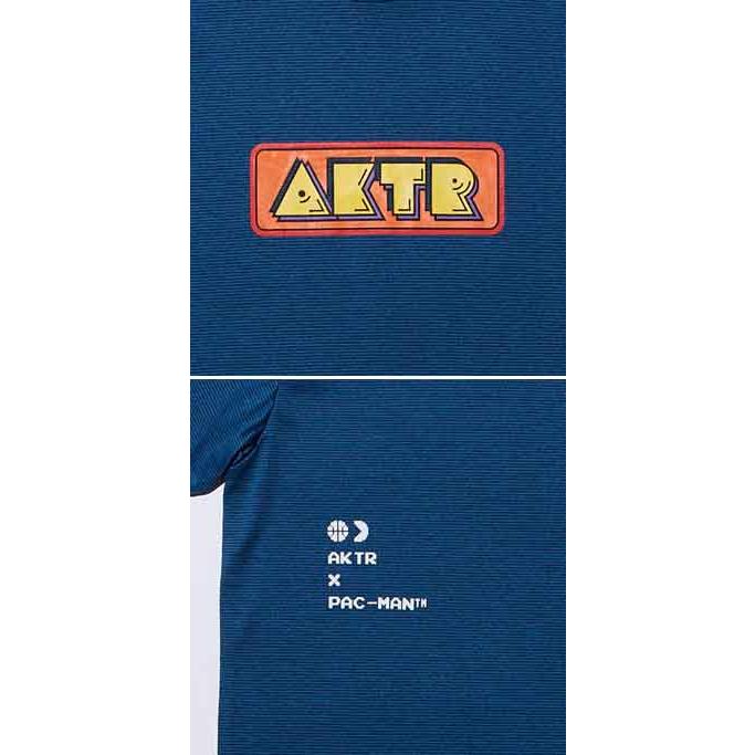 AKTR ウェア Tシャツ アクター xPAC-MAN LOGO SPORTS TEE :un23327 