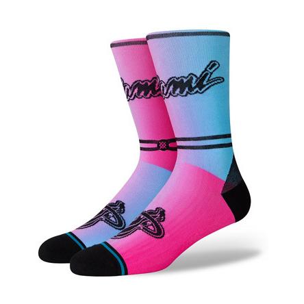 pink nba socks