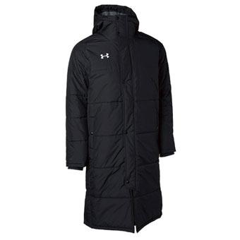 Under Armour ベンチコート　メンズ　Ｓ　黒 UNDER ARMOUR（アンダーアーマー） ウェア ジャケット 秋冬物 UA
