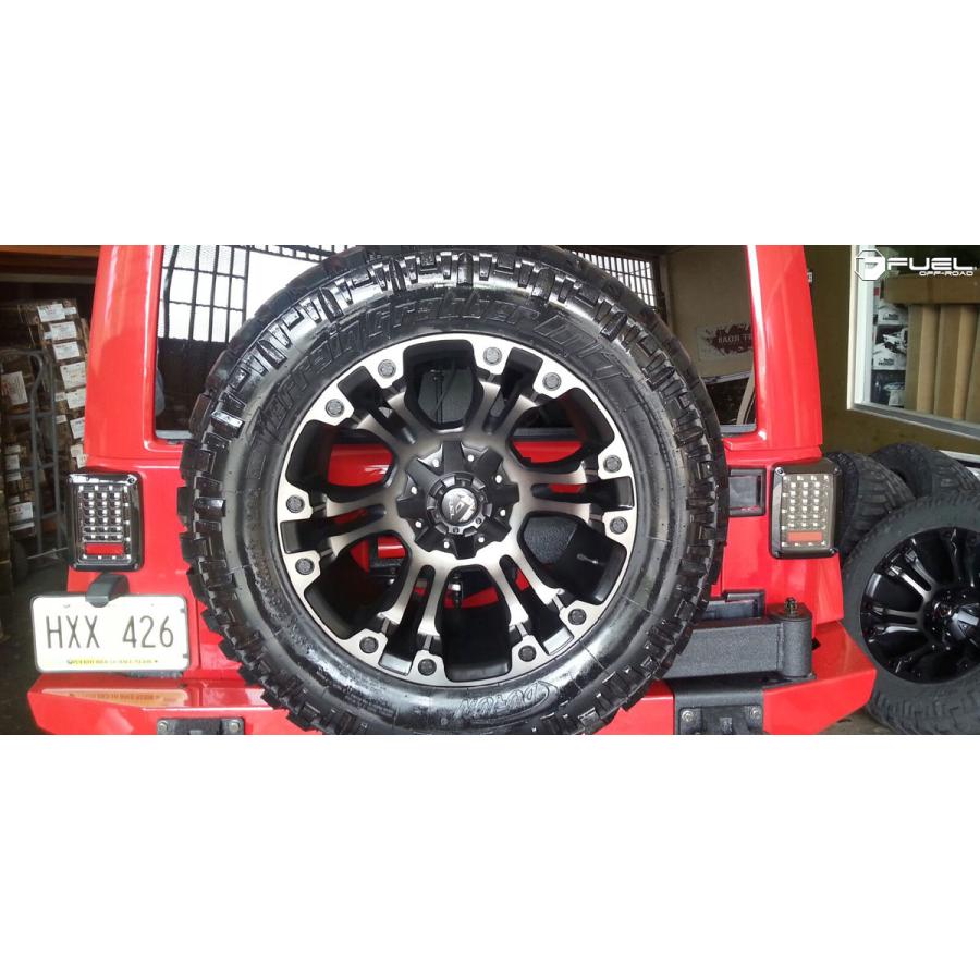 FUEL OFFROAD VAPOR (ベイパー) D569 ブラック/ダークティント 17