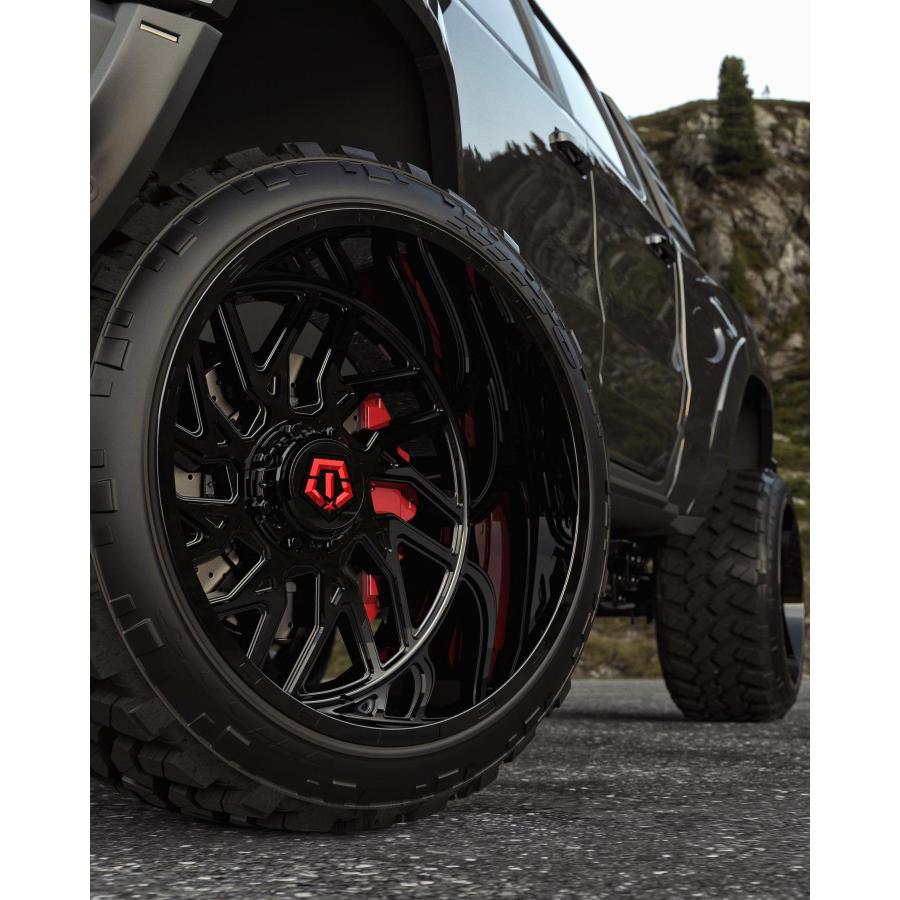 TIS OFFROAD 544GB グロスブラック 20インチアルミホイール 20x10