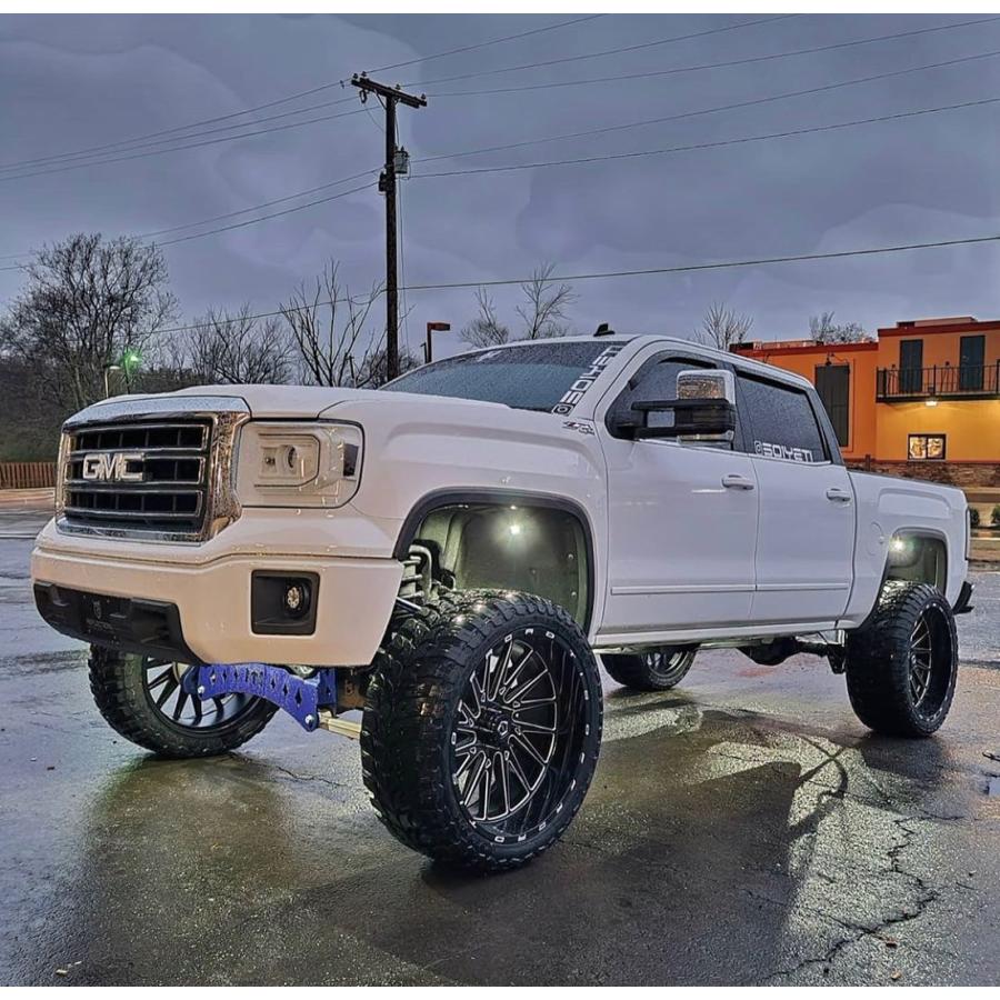 TIS OFFROAD 547BM グロスブラックミルド 24インチアルミホイール
