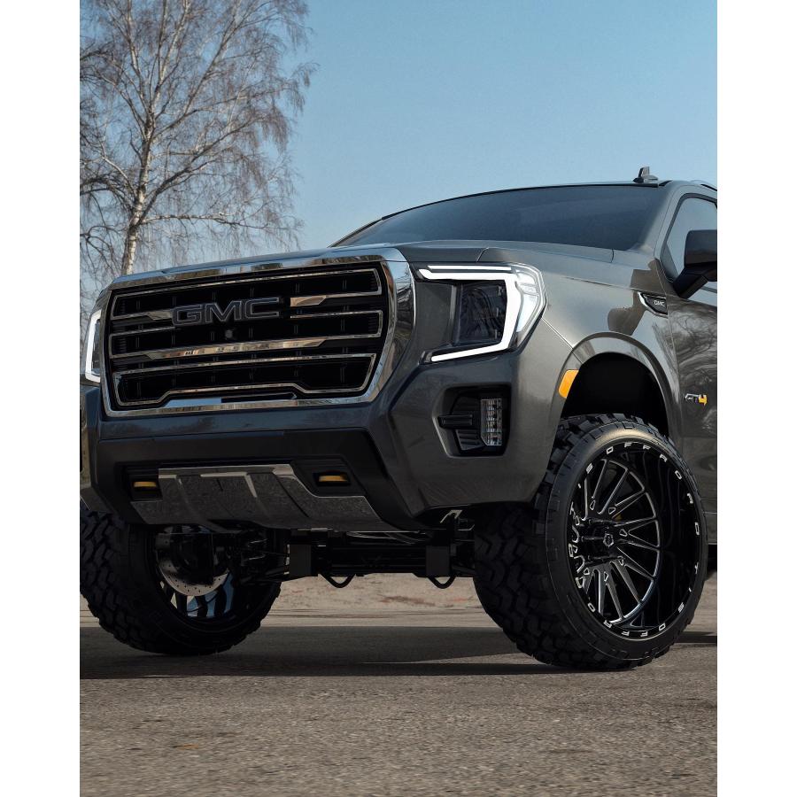 TIS OFFROAD 547BM グロスブラックミルド 24インチアルミホイール