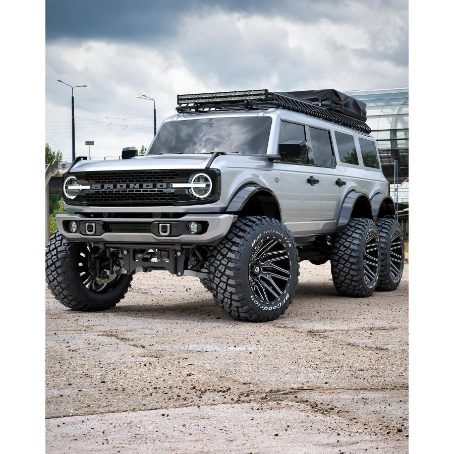 TIS OFFROAD 554BM グロスブラックミルド 20インチアルミホイール