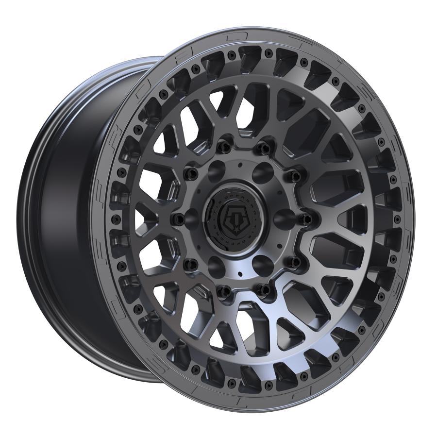 TIS OFFROAD 555A ガンメタリック 18インチアルミホイール 18x9 6H139