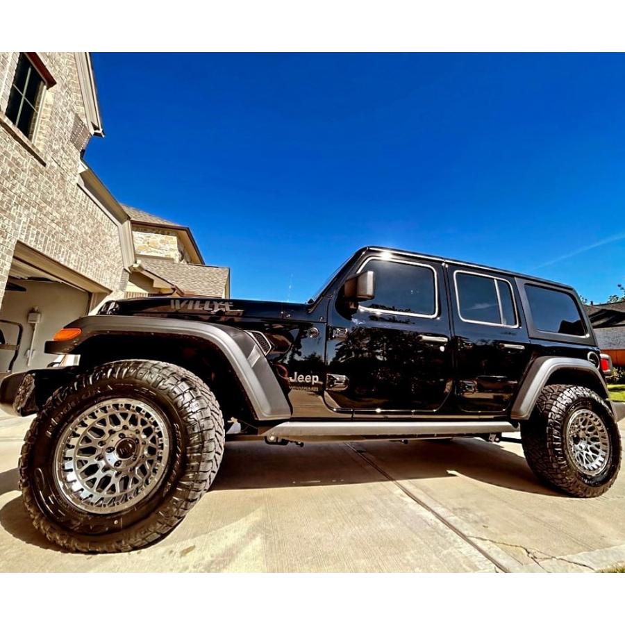 TIS OFFROAD 555A ガンメタリック 18インチアルミホイール 18x9 6H139
