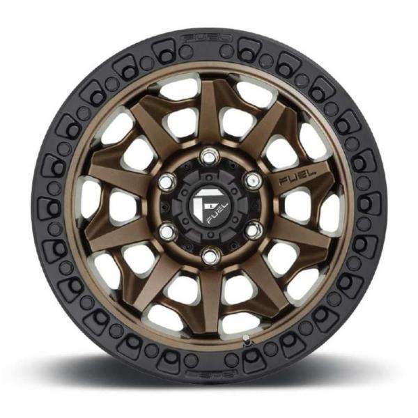 完組ホイール　17Tコグ付き FUEL OFFROAD COVERT（コバート）D696 ブロンズ/ブラックリング 17