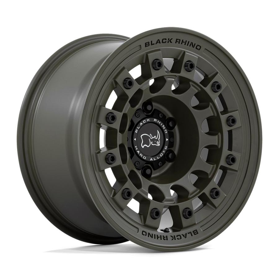 BLACK RHINO（ブラックライノ) FUJI グリーン 17インチアルミホイール