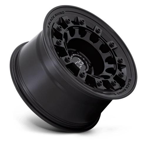 BLACK RHINO FUJI マットブラック 17インチアルミホイール 17X8 6H