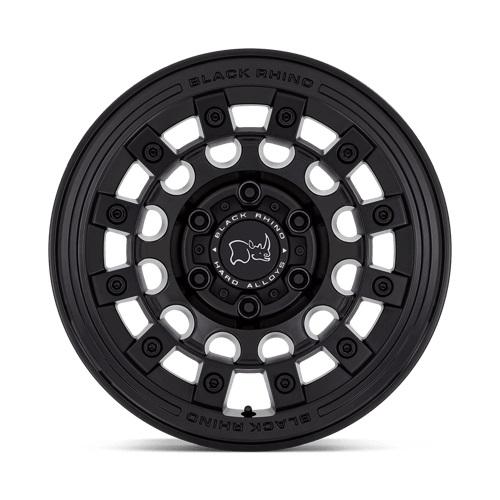 BLACK RHINO FUJI マットブラック 17インチアルミホイール 17X8 6H