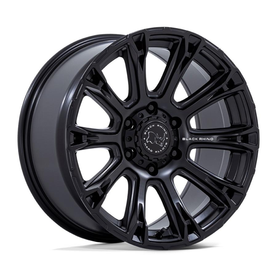 BLACK RHINO DIAMONDBACK マットブラック 17インチアルミホイール 17X8