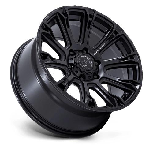 BLACK RHINO DIAMONDBACK マットブラック 17インチアルミホイール 17X8
