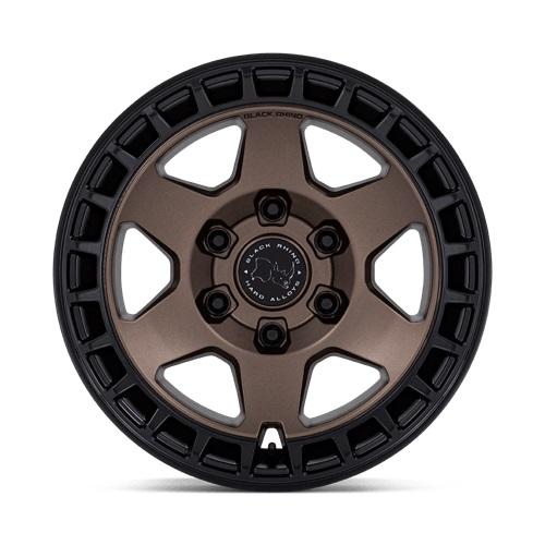 BLACK RHINO BAHARI ブロンズ/ブラックリップ 17インチアルミホイール