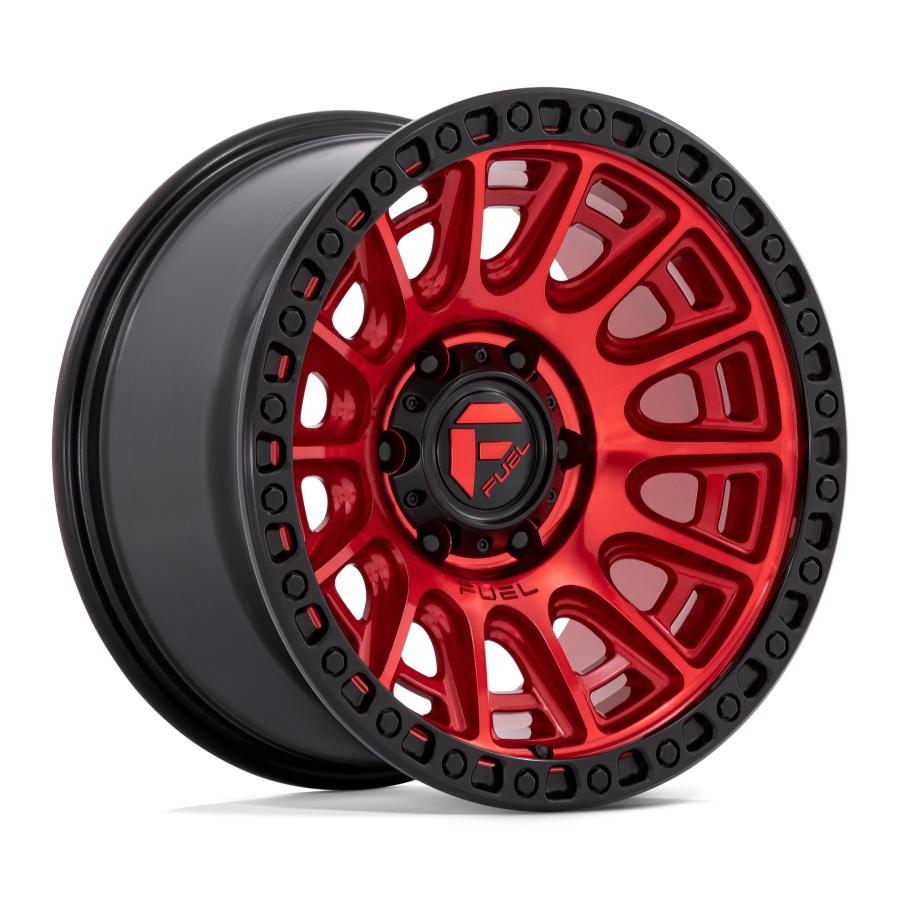 FUEL CYCLE D834 キャンディレッド/ ブラックリング 17インチアルミ