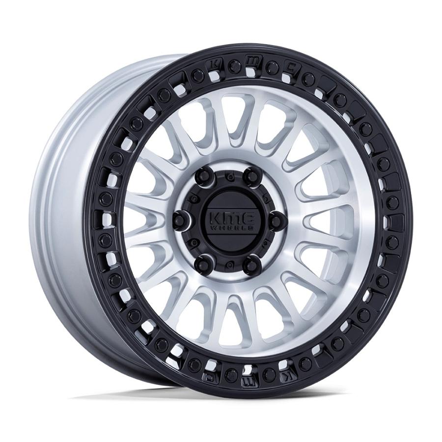 KMC IMS マシンド/ブラックリップ 18インチアルミホイール 18X9 6H