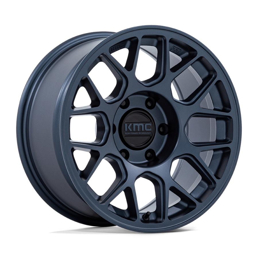 KMC HATCHET メタリックブルー 17インチアルミホイール 17X8.5 6H