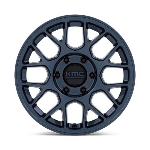 KMC HATCHET メタリックブルー 17インチアルミホイール 17X8.5 6H