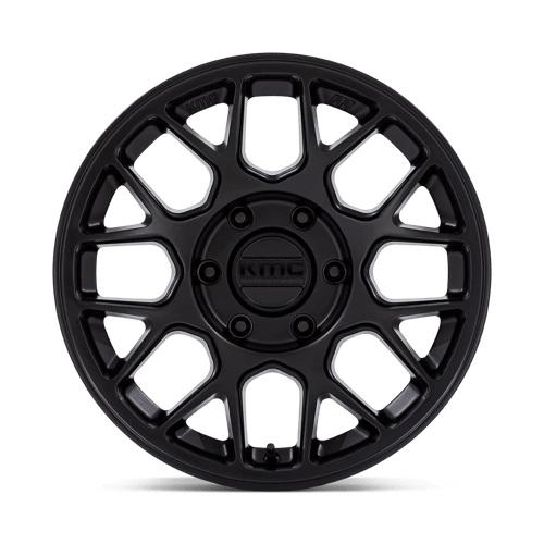 KMC HATCHET マットブラック 17インチアルミホイール 17X8.5 6H139.7+
