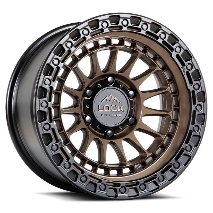 LOCK OFFROAD (ロックオフロード) MOJAVE マットブロンズ 17インチ