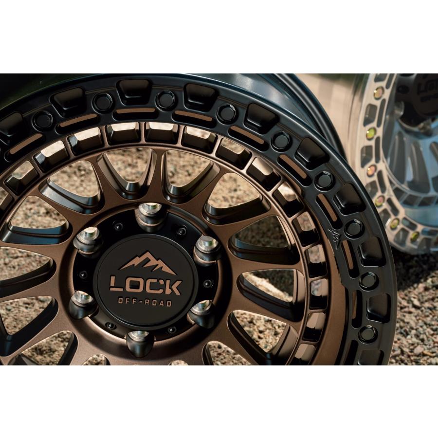 LOCK OFFROAD (ロックオフロード) MOJAVE マットブロンズ 17インチ