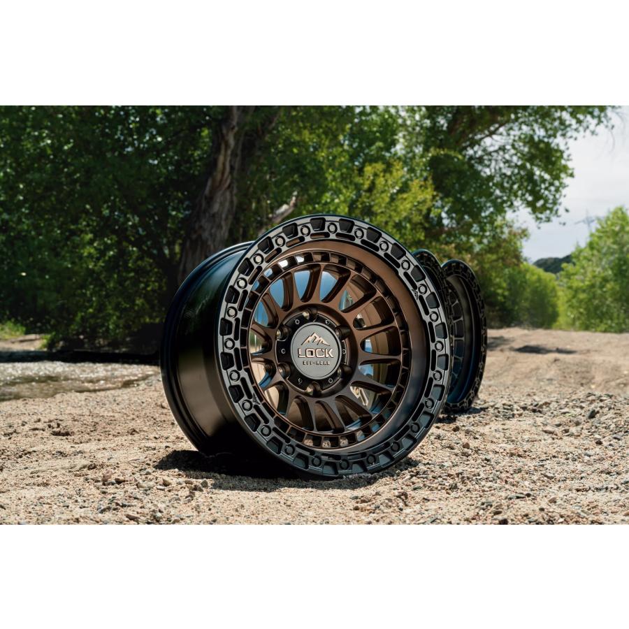 LOCK OFFROAD (ロックオフロード) MOJAVE マットブロンズ 17インチ