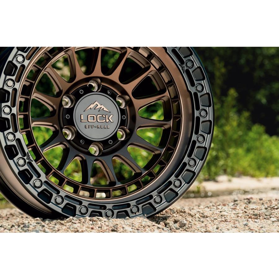 LOCK OFFROAD (ロックオフロード) MOJAVE マットブロンズ 17インチ