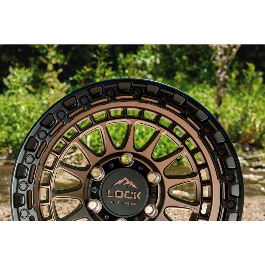 LOCK OFFROAD (ロックオフロード) MOJAVE マットブロンズ 17インチ