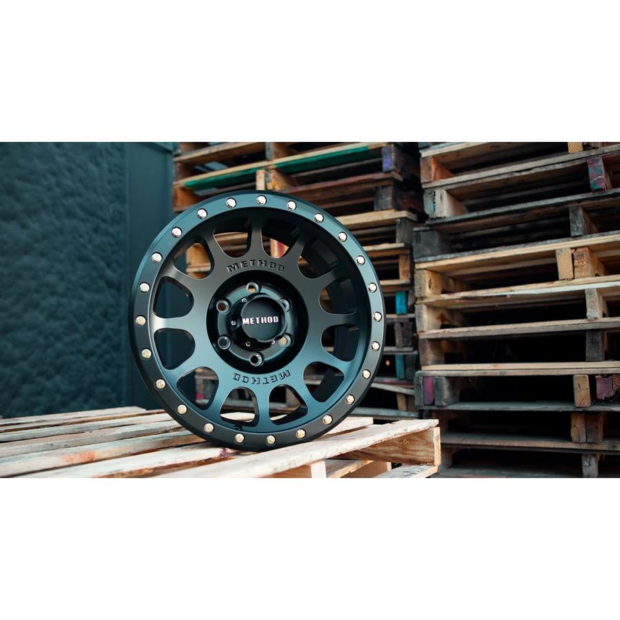 ランクル250 METHOD RACE WHEELS（メソッド) MR305 NV マットブラック