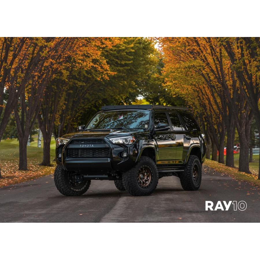SCS （ステルスカスタム）RAY10 ブラック 17インチアルミホイール 17X8