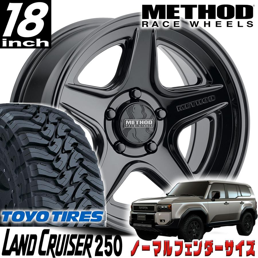 METHOD RACE WHEELS（メソッド) MR319 ブラック 18インチアルミ 