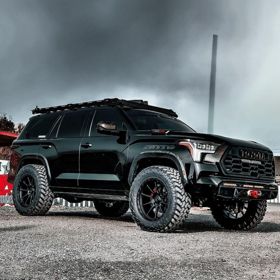 TIS OFFROAD 563B サテンブラック 18インチアルミホイール 18x9