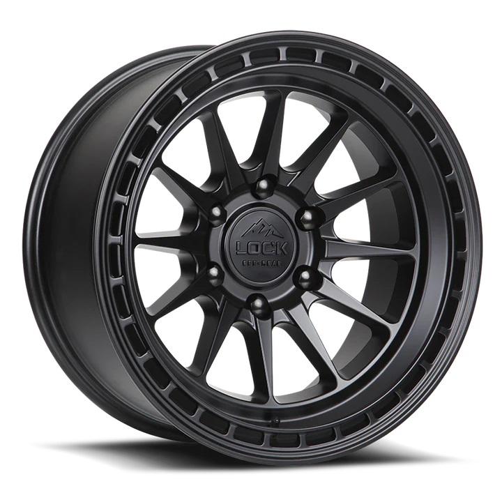 LOCK OFFROAD（ロックオフロード）BAJA マットブラック 17インチアルミ