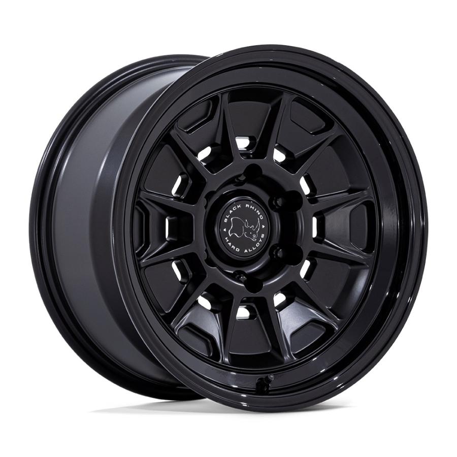 BLACK RHINO MONDO マットブラック 17インチアルミホイール 17X8.5 6H