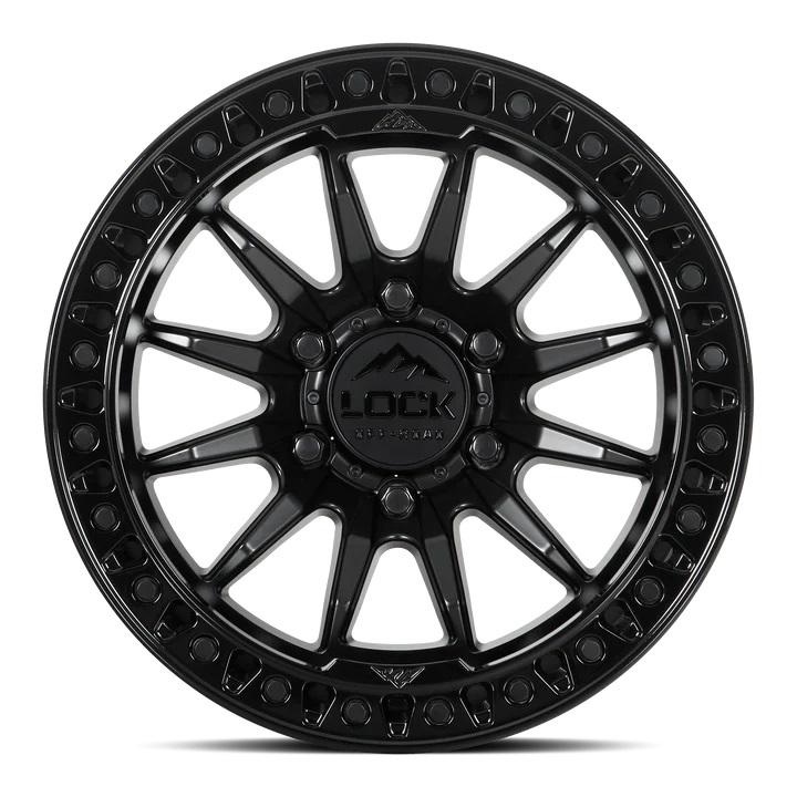 LOCK OFFROAD（ロックオフロード）TRAIL マットブラック/グロスブラックリング 17インチアルミホイール 17x9J 6H 139.7 +01 トヨタ FJ FJクルーザー/タコマ_3