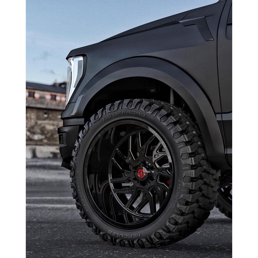 TIS OFFROAD 544GB グロスブラック 20インチアルミホイール 20x9 6H135