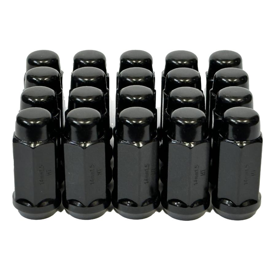 GORILLA M14x1.5 【20個セット】 ブラック袋ナット ブラックナット