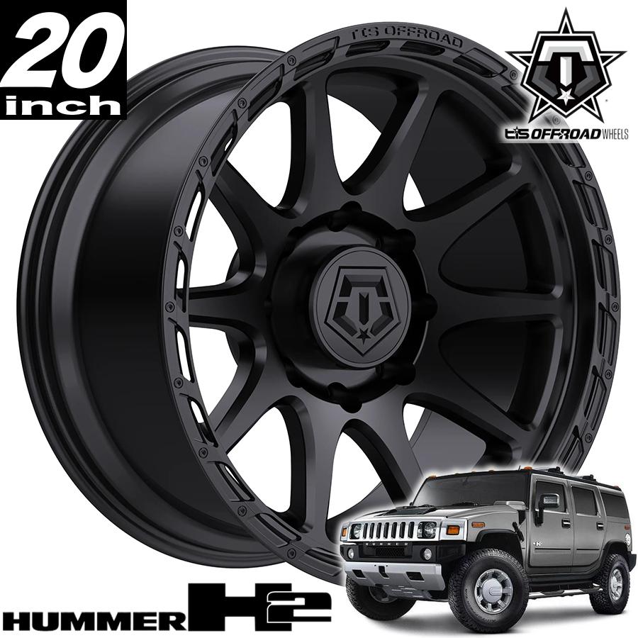 TIS OFFROAD 563B サテンブラック 20インチアルミホイール 20x10 8H