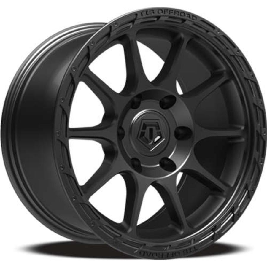 TIS OFFROAD 563B サテンブラック 20インチアルミホイール 20x10 8H
