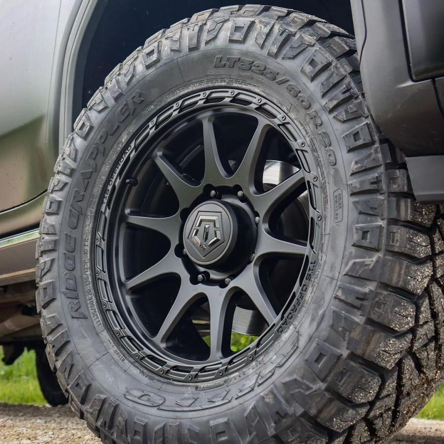 TIS OFFROAD 563B サテンブラック 20インチアルミホイール 20x10 8H