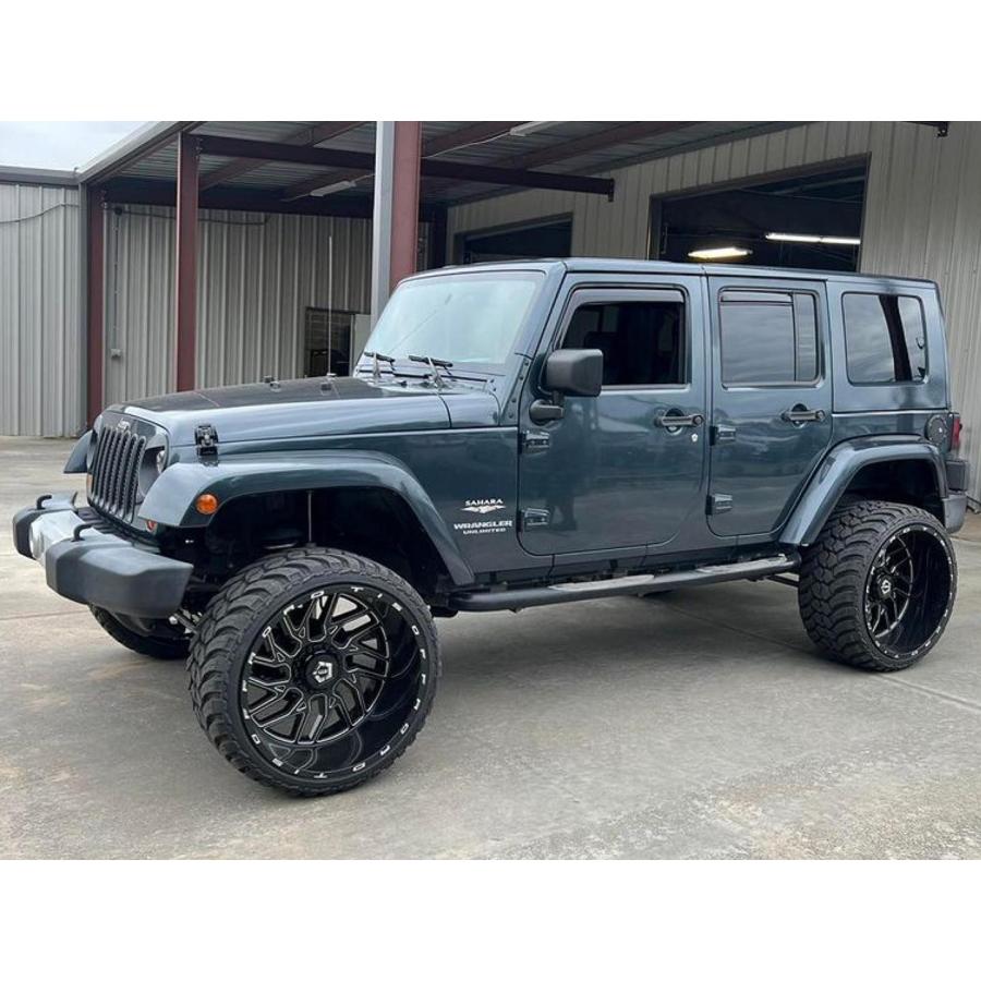 TIS OFFROAD 544BM グロスブラックミルド 22インチアルミ