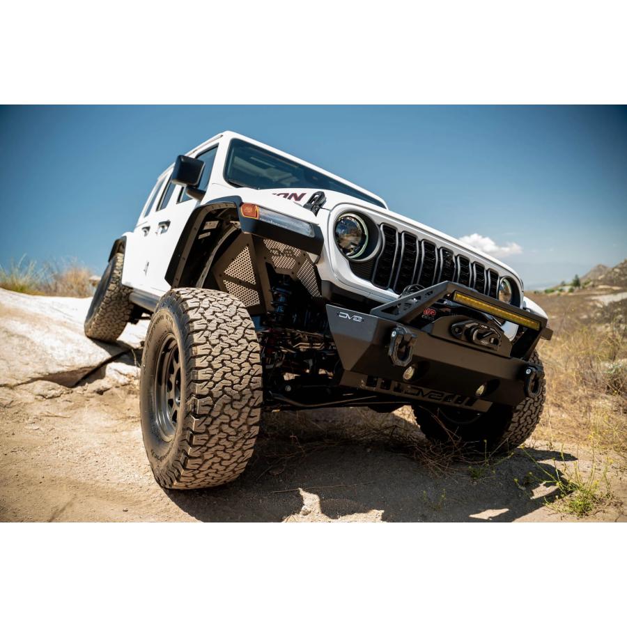 DV8 OFFROAD フロントインナーフェンダー 左右セット アルミ製