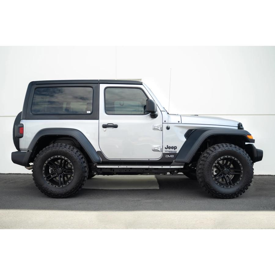 DV8 OFFROAD ロックスキン 左右セット ブラック 2018年〜 ジープ JL