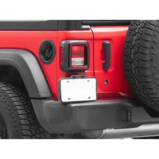 RUGGED RIDGE ( ラギッドリッジ ) リアナンバープレートリロケーション