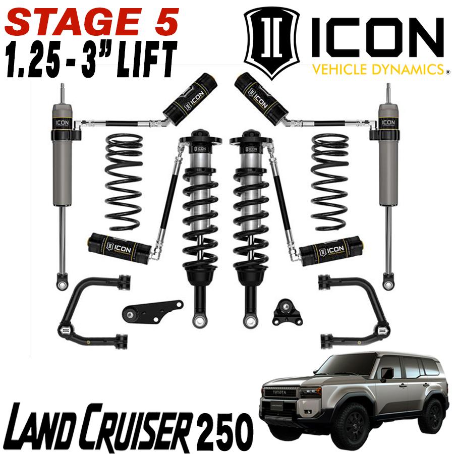 ICON DYNAMICS ( アイコン ) STAGE5 1.25〜3インチリフトアップキット