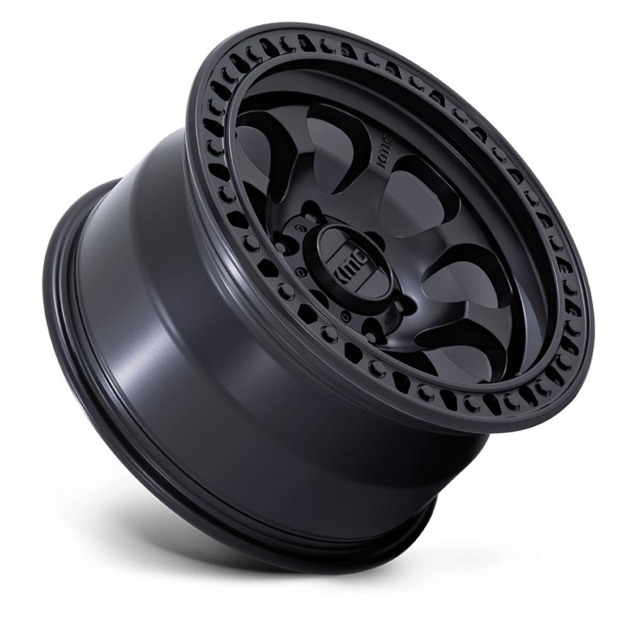KMC (ケーエムシー) RIOT サテンブラック 18インチアルミホイール 18X9