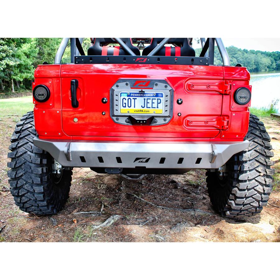 jeep wrangler モトビルト　リヤバンパー MOTOBILT(モトビルト） クラッシャー リアバンパー ( スペアタイヤ無し
